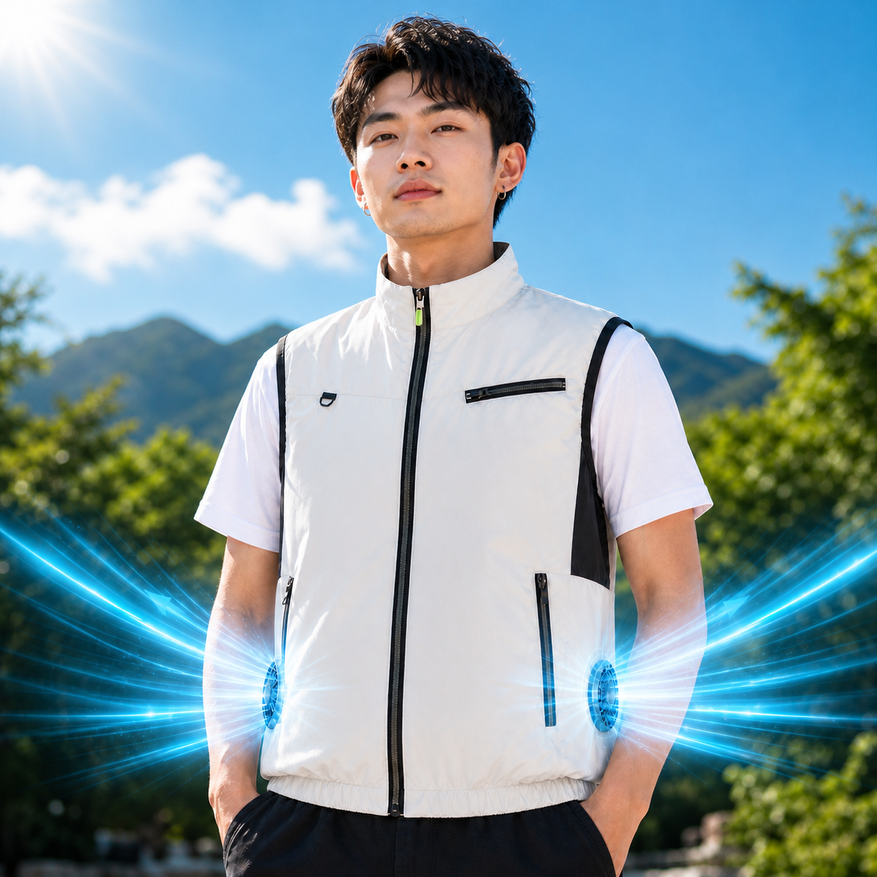 Cooling Vest – Dual Fan Airflow