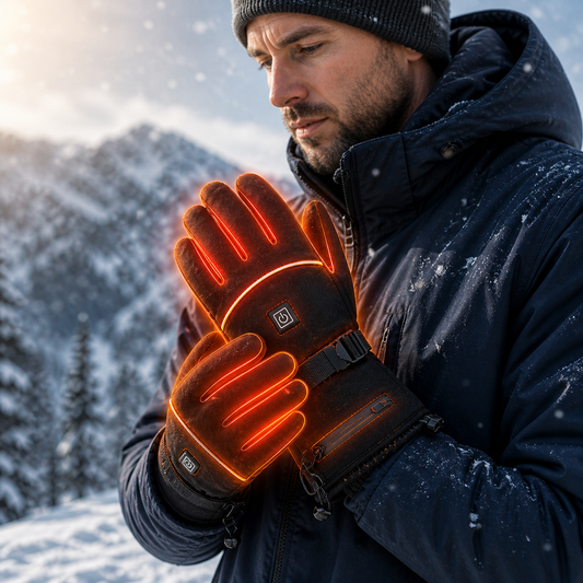 Electric Heated Gloves – Waterproof Winter Thermal Gloves