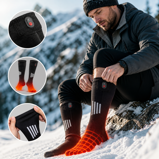 Heated Electric Socks – 3 Heat Levels